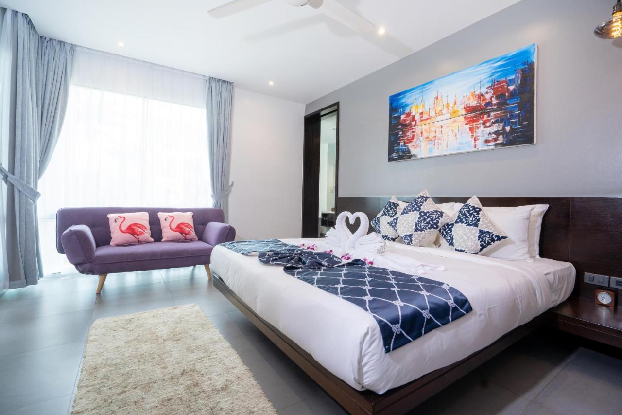 Karon Sea View Beach Apartment Exteriör bild