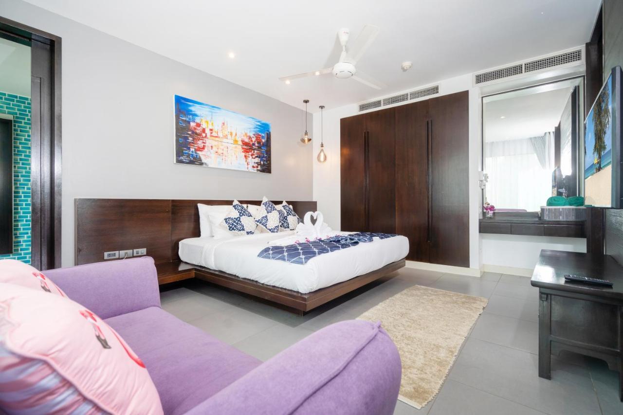 Karon Sea View Beach Apartment Exteriör bild
