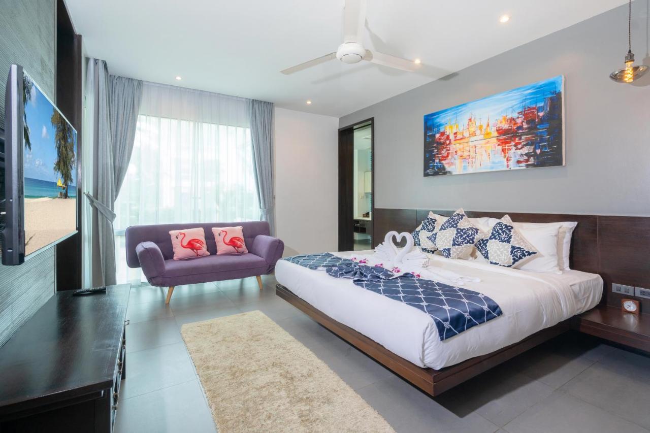 Karon Sea View Beach Apartment Exteriör bild